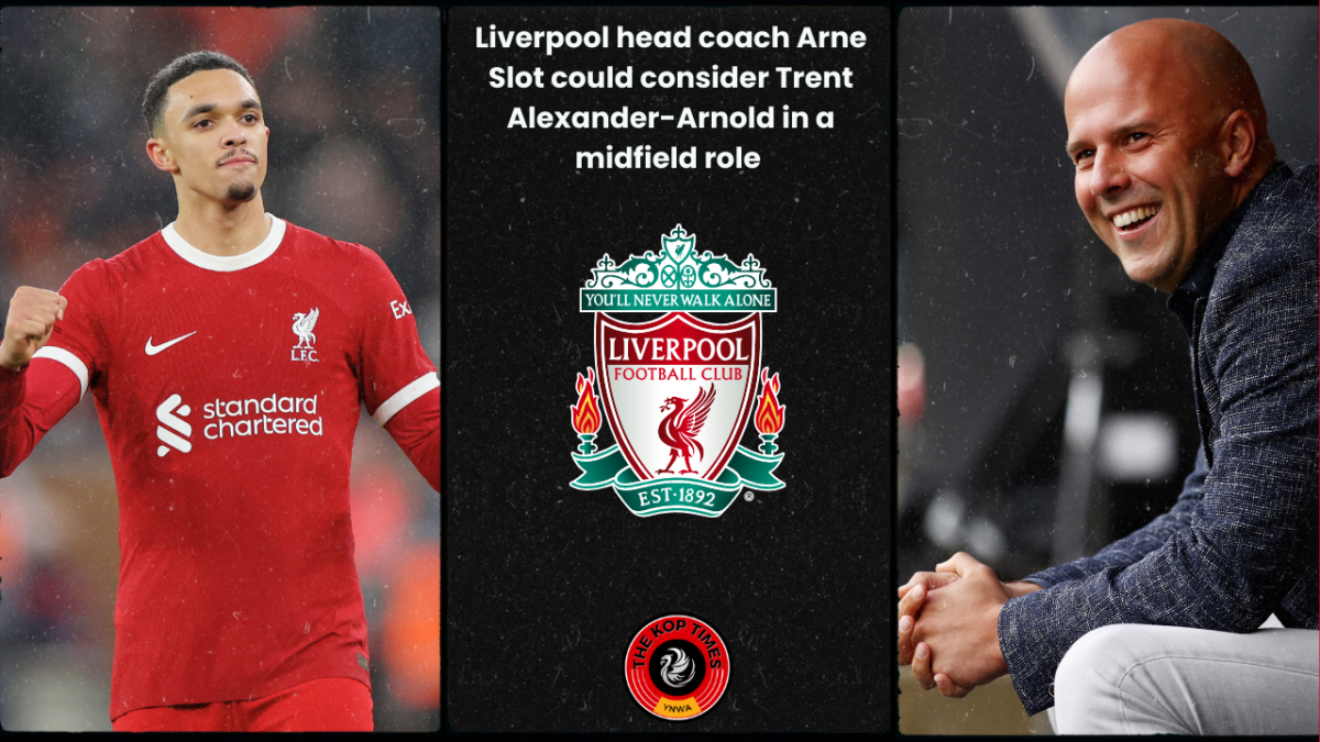 Trent Alexander-Arnold and Arne Slot