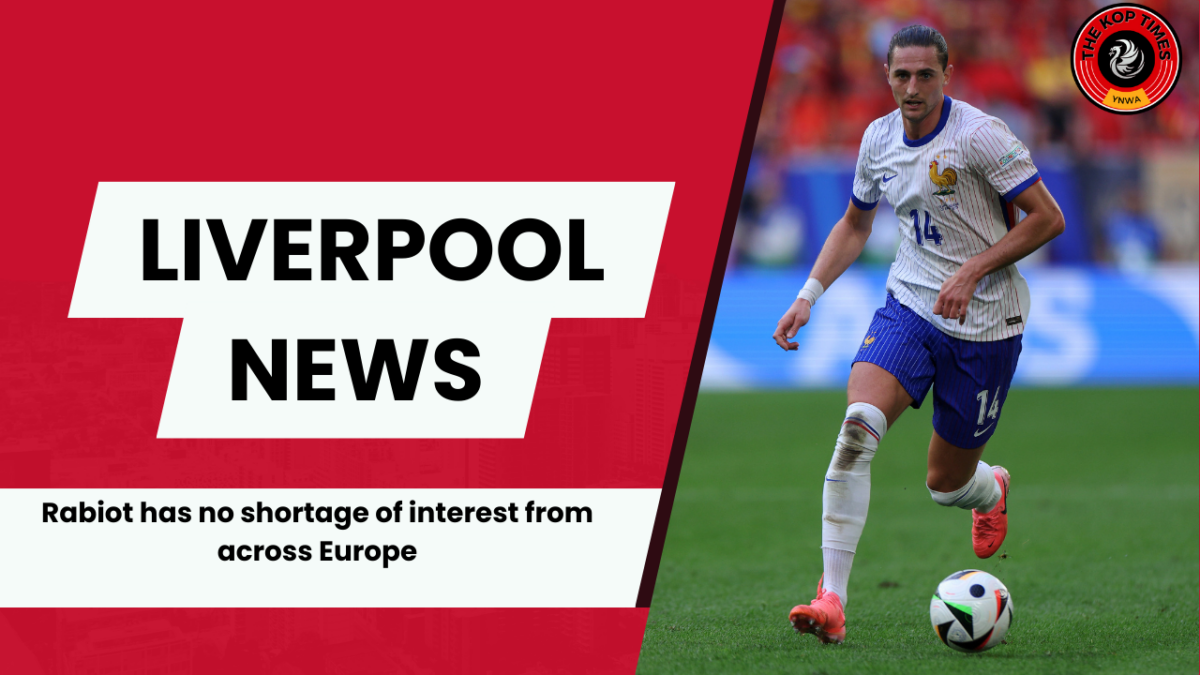 Signing Adrien Rabiot will could Liverpool back up to €45m in wages. 