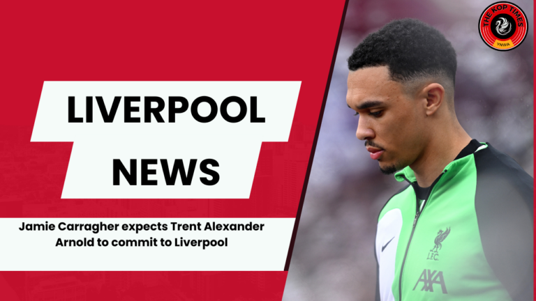 Jamie Carragher expects Trent Alexander-Arnold to extend his contract at Liverpool.