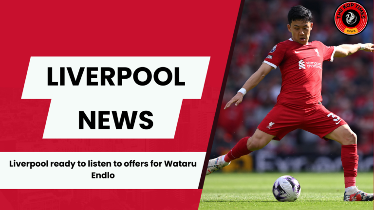 Liverpool are ready to cash in on Wataru Endo this summer.