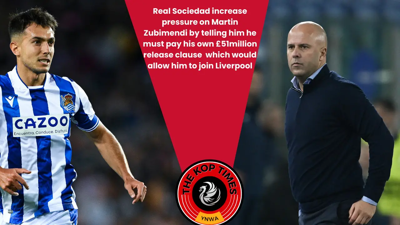 Real Sociedad are doing everything they can to retain Liverpool target Martin Zubimendi.