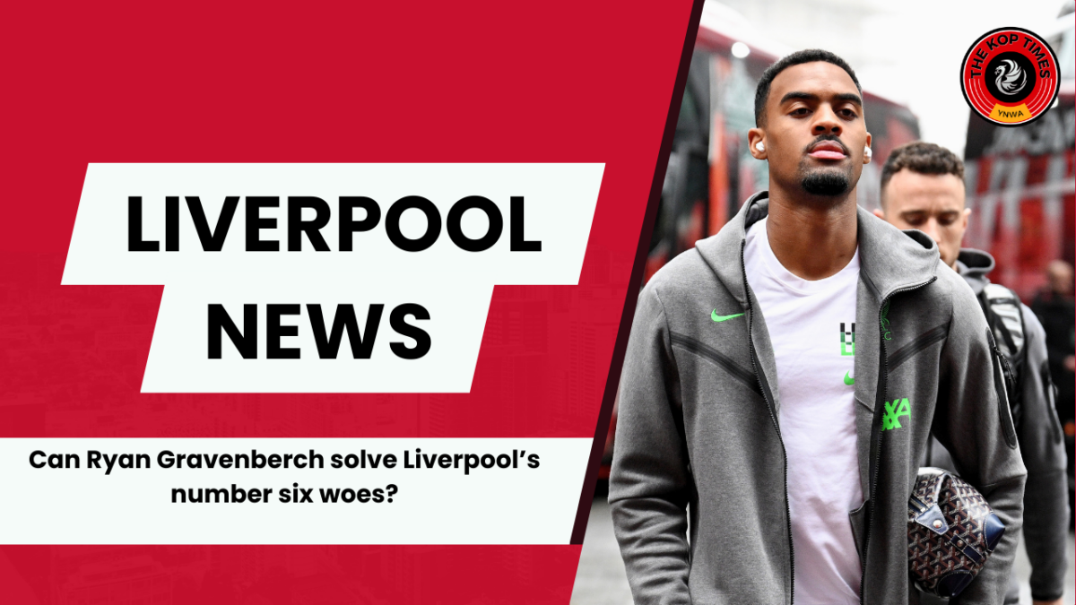 Ryan Gravenberch could be Liverpool FC's answer to a new number six. 