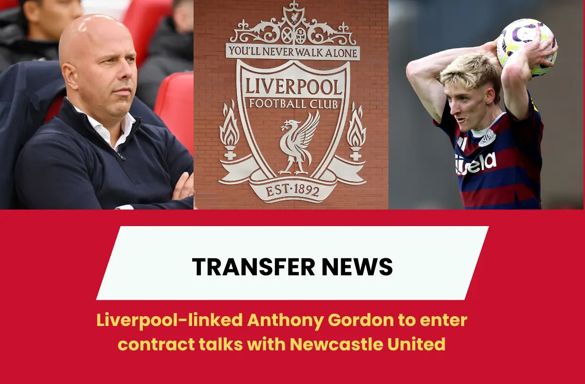 Liverpool-linked Anthony Gordon to enter contract talks with Newcastle United