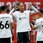 Mohamed Salah, Virgil van Dijk and Trent Alexander-Arnold (Credit: 2024 Liverpool FC)