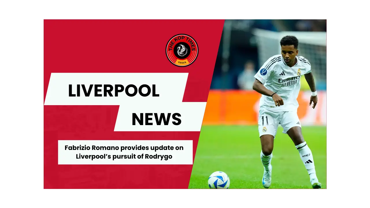 Liverpool targeting Rodrygo.