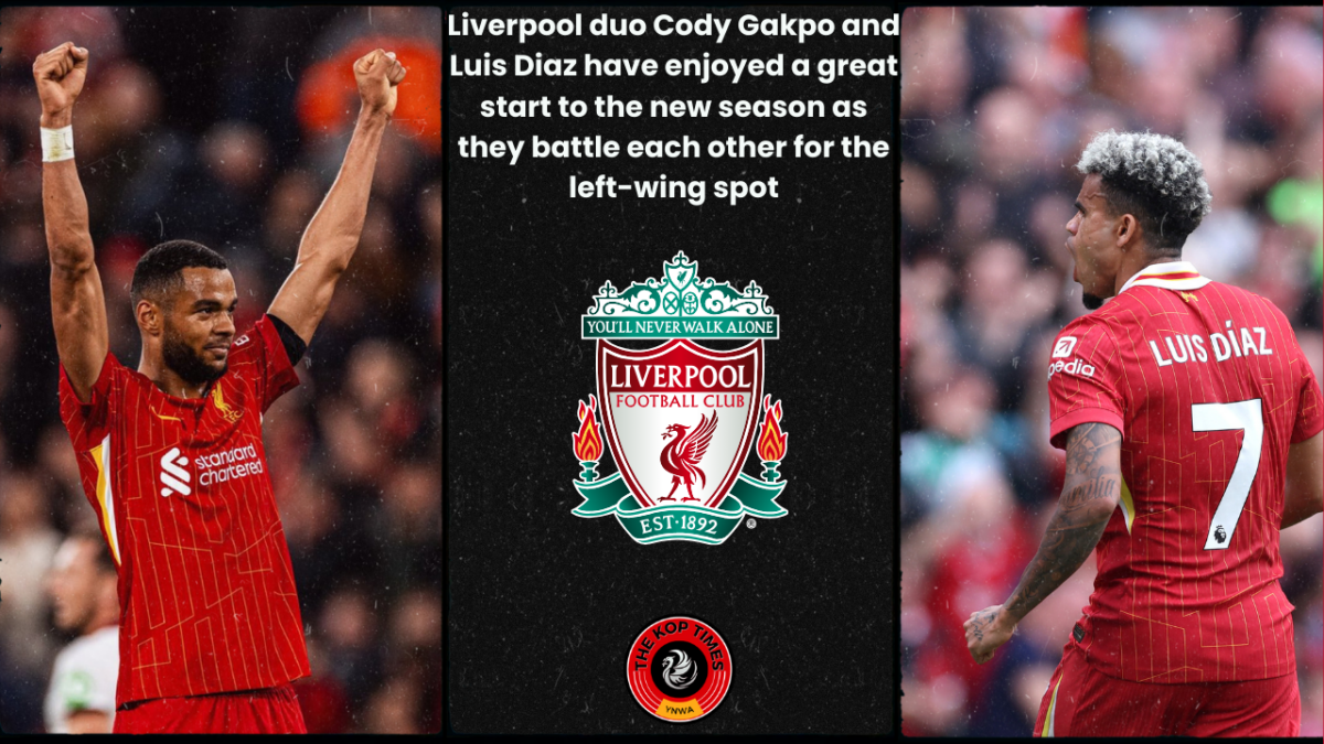 Liverpool duo Cody Gakpo and Luis Diaz have enjoyed a great start to the new season as they battle each other for the left-wing spot