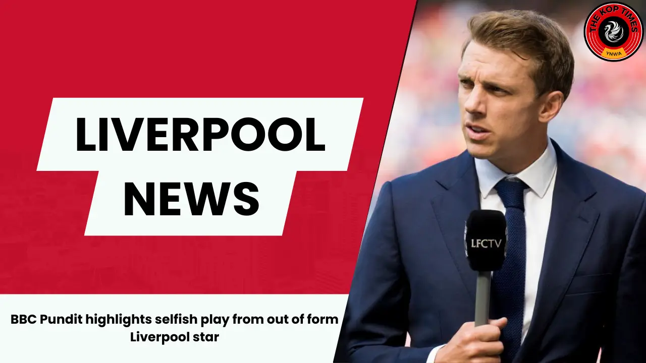 Stephen Warnock highlighted the selfish play from out of form Liverpool star Diogo Jota as Darwin Nunez awaits for his chance