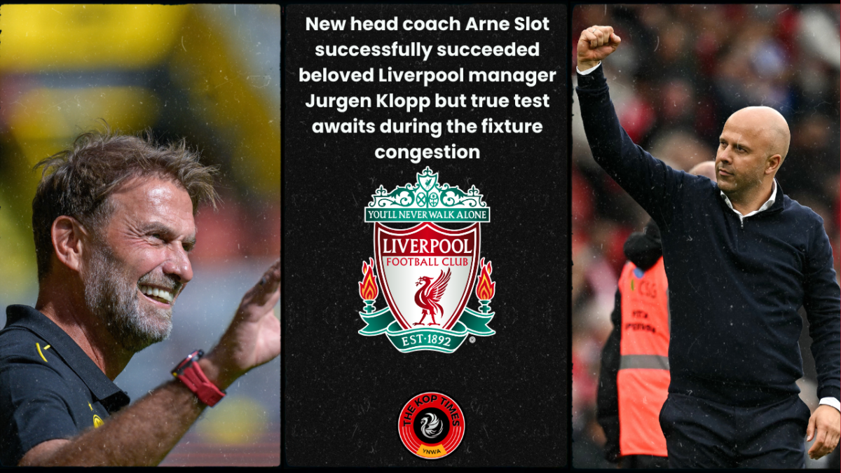 Teddy Sheringham praised Arne Slot for successfully succeeding Jurgen Klopp at Liverpool.