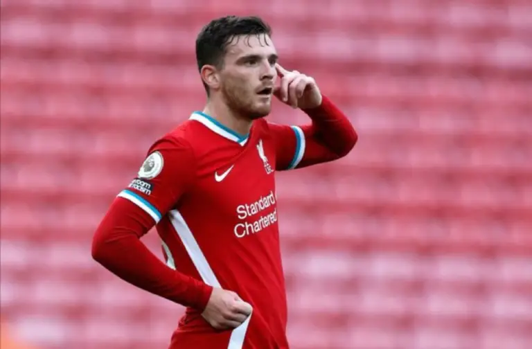 Liverpool manager Arne Slot has recently opened up on the current scenario of their left-back Andy Robertson.