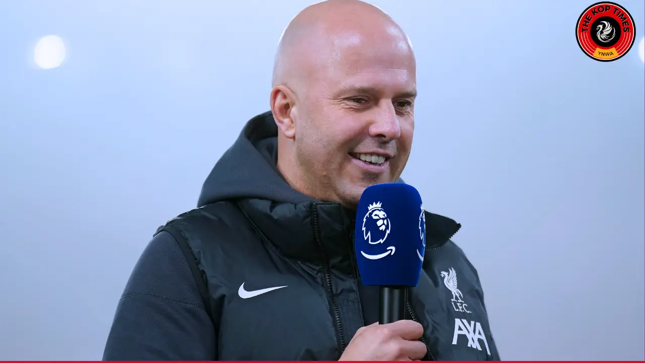 Liverpool head coach Arne Slot