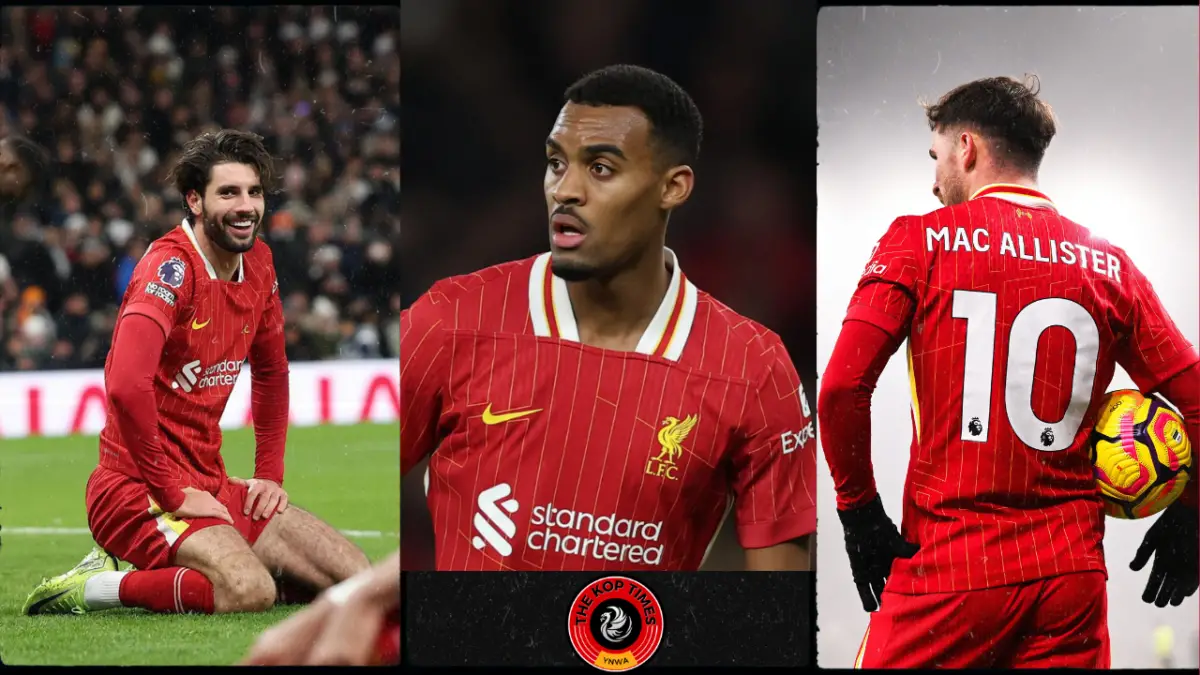 Liverpool midfield trio Dominik Szoboszlai, Ryan Gravenberch and Alexis Mac Allister delivered an impeccable performance against Ipswich Town.