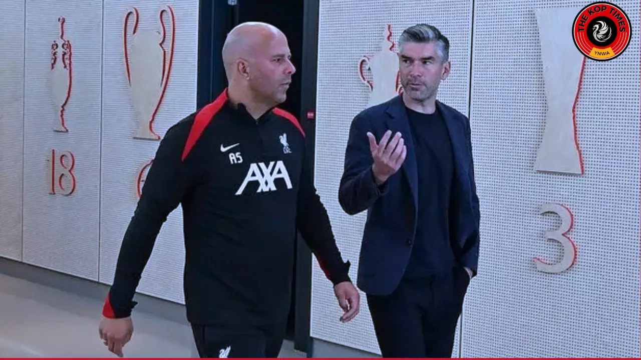 Arne Slot and Richard Hughes