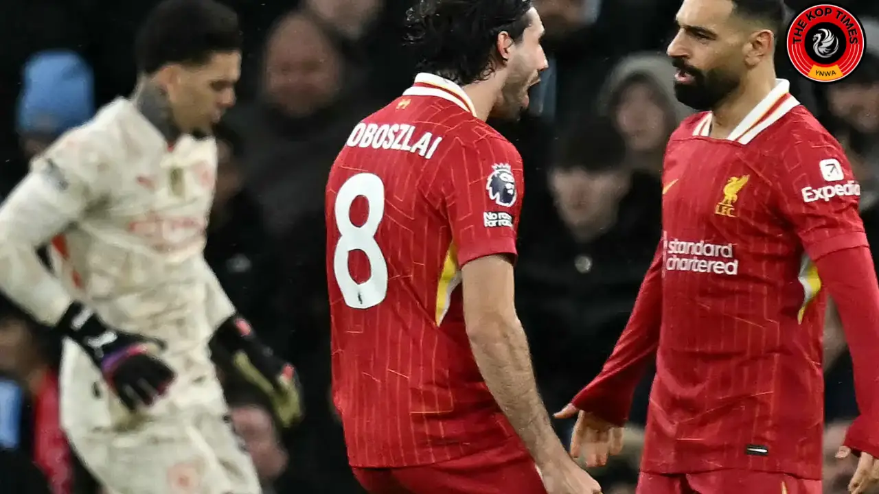 Liverpool legend Mohamed Salah and star midfielder Dominic Szoboszlai secured a goal and an assist each against Manchester City.
