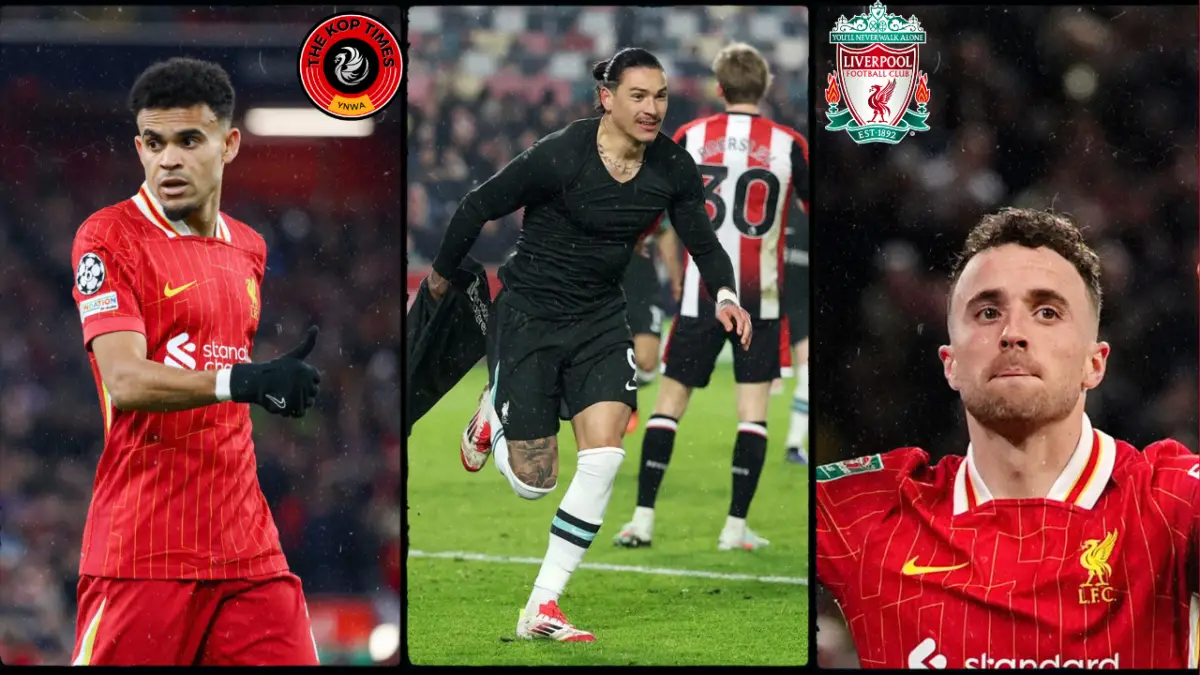 Luis Diaz, Darwin Nunez and Diogo Jota have failed to establish themselves as the first-choice number nine under Arne Slot at Liverpool.