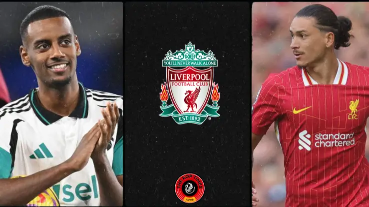 Will Isak replace Nunez at the helm at Liverpool?