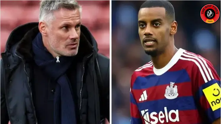 Jamie Carragher is unconvinced that Liverpool will splash the cash for Alexander Isak.