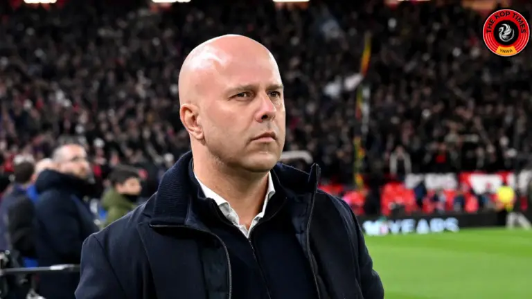 Liverpool head coach Arne Slot
