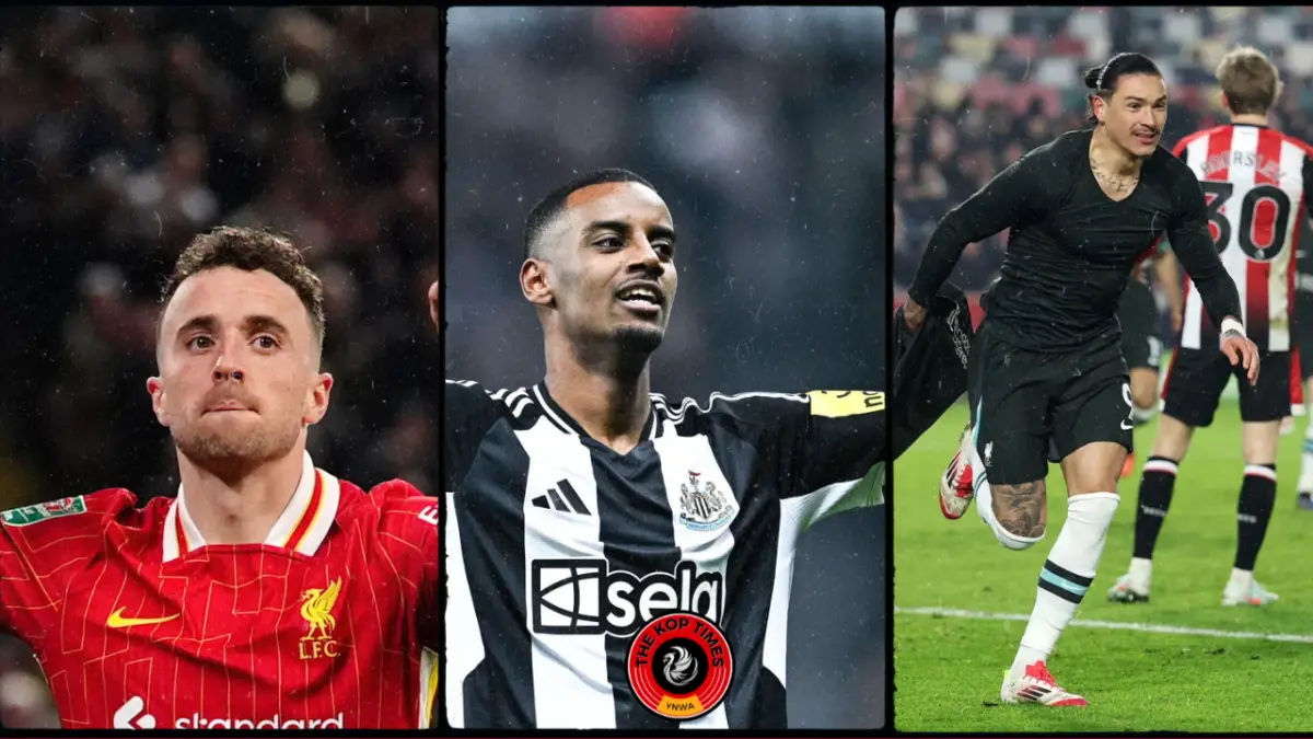 Newcastle United star Alexander Isak is a complete forward, unlike Liverpool's present options Darwin Nunez and Diogo Jota.