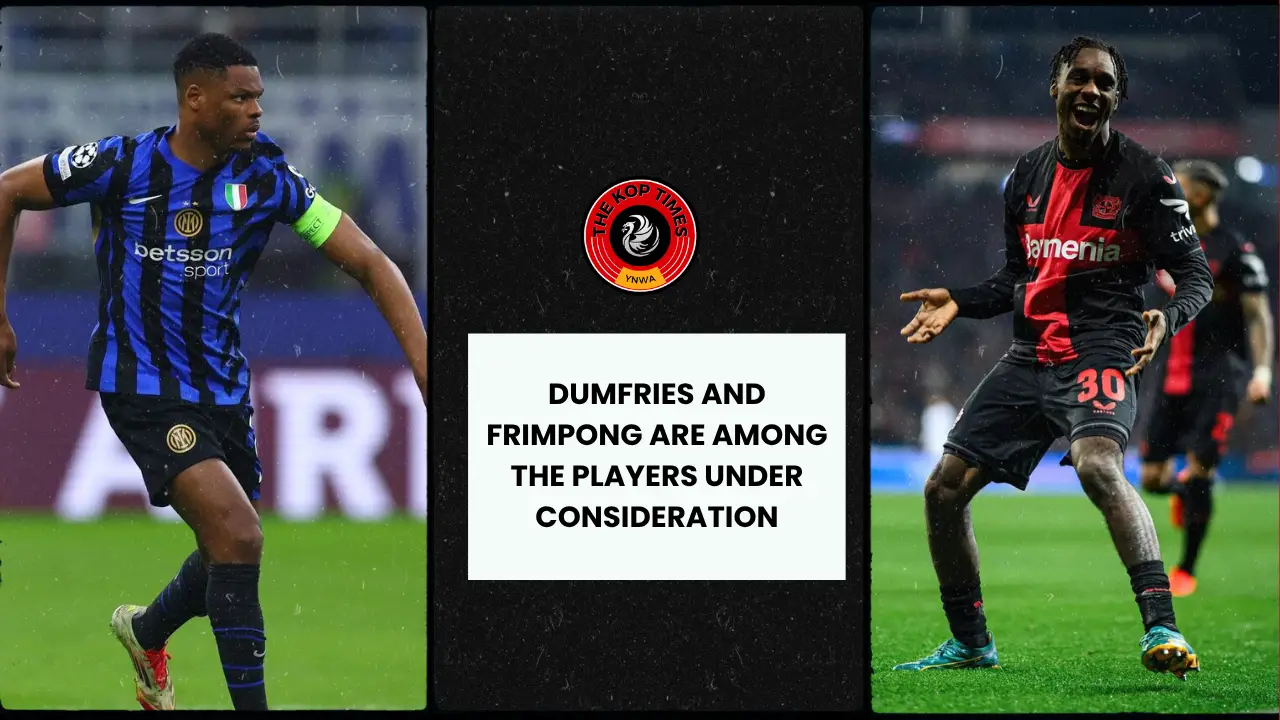 The Kop Times 1 (7) Liverpool prioritize the addition of three key players in the summer transfer window.